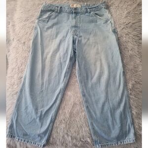 Route 66 Carpenter Jeans 40x30 Blue Denim Loose Baggy Cargo Hip Hop Skater 90s